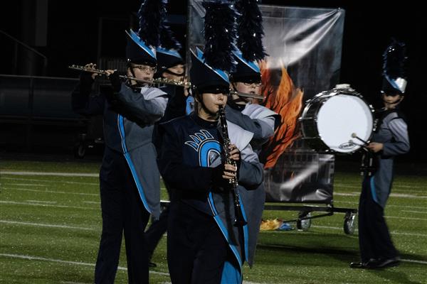 Chesapeake High School Marching Band Performing